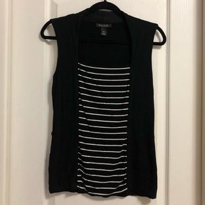 White House Black Market- Sleeveless striped Panel